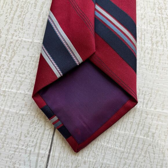 Vintage Sears Men's Store Silk Blend Tie - Picture 7 of 9